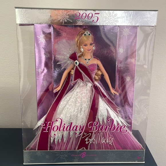 2005 holiday Barbie by Bob Mackie. NIB - Picture 1 of 8